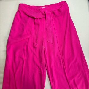 Happily Grey Women's Pink Wide-Leg Pants, size: S #45